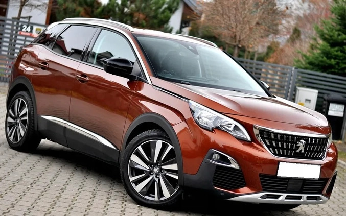 Peugeot 3008 cena 66900 przebieg: 180000, rok produkcji 2017 z Płock małe 596